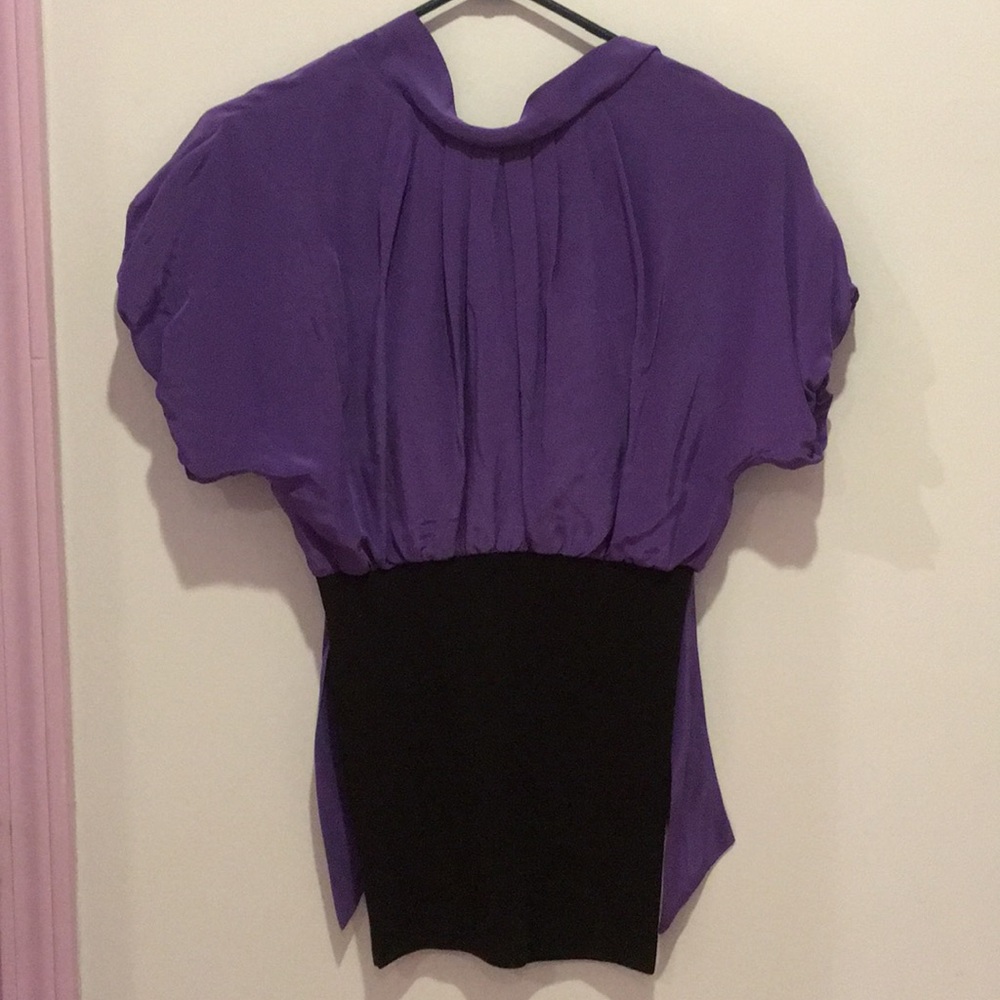 BCBG Maxazaria Purple Top
